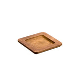 5.5 Square Walnut Wood Underliner