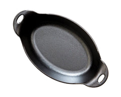 Heat-Treated 36 Ounce Oval Cast Iron Server