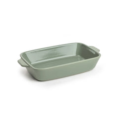 Small Stoneware Casserole Dish, 9 x 6 Inch
